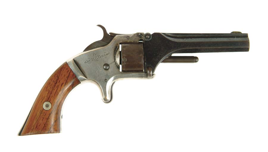 Appraisal: INSCRIBED SMITH WESSON ST MODEL ND ISSUE REVOLVER Cal Short