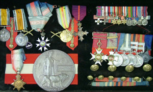 Appraisal: A Group of Orders Medals Decorations attributed to Brigadier General