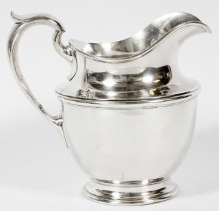 Appraisal: DURGIN CO STERLING SILVER WATER PITCHER DURGIN CO STERLING SILVER