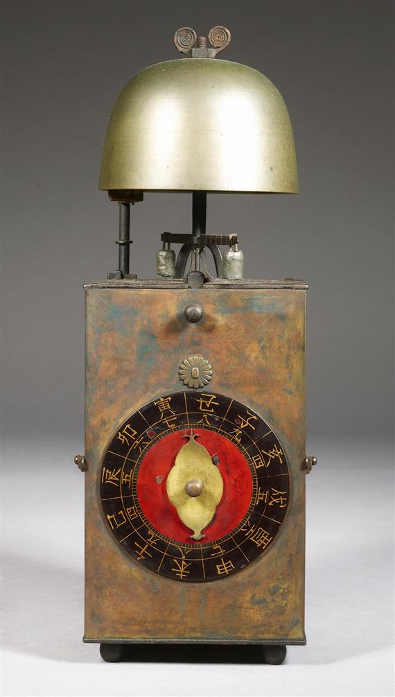 Appraisal: A TURRET CLOCK YAGURA-DOKEI Japan th c Height cm