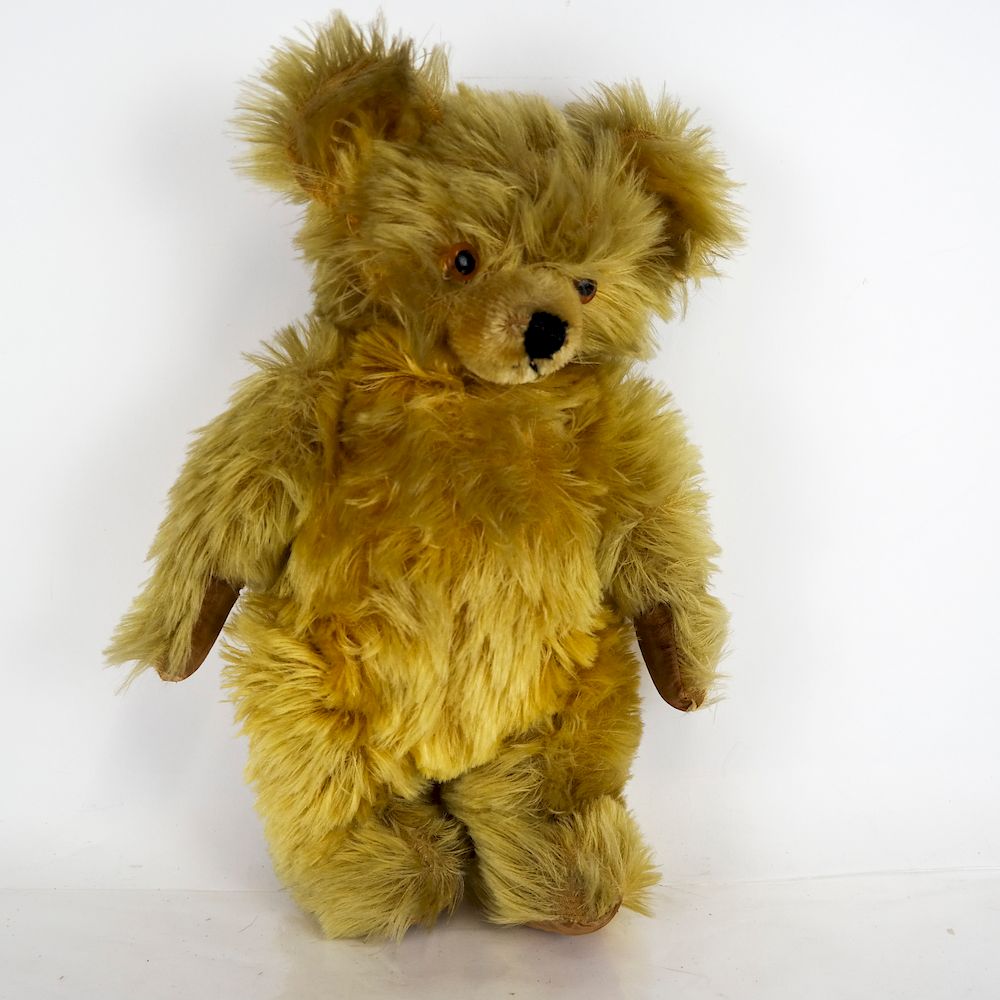 Appraisal: th C Jointed Teddy Bear th century teddy bear jointed