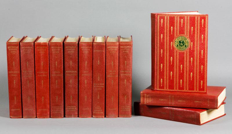 Appraisal: - Vol Set Smithsonian Scientific Series Twelve volume set of