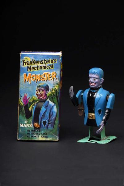 Appraisal: Marx Frankenstein Monster Wind-Up Toy Description American Working Marked Louis