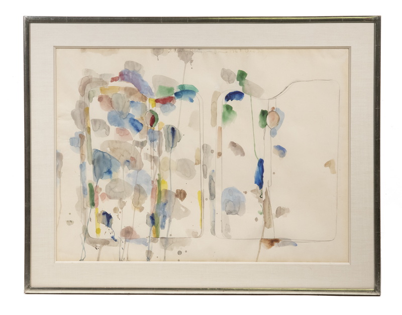 Appraisal: JIM DINE NY OH - Washing Pallettes sic graphite and