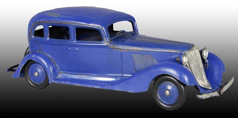 Appraisal: Pressed Steel Cor-Cor Graham Sedan Toy Description '' L Circa