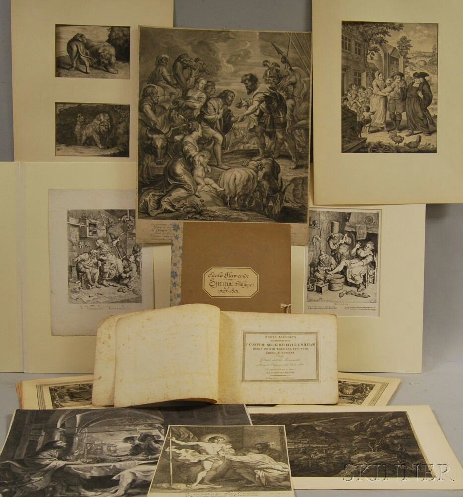 Appraisal: Old Master through th Century Prints Drawings and Three Albums