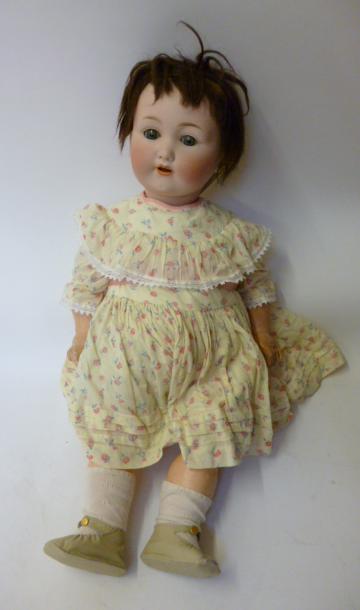 Appraisal: An Armand Marseille for Otto Gans bisque head girl doll