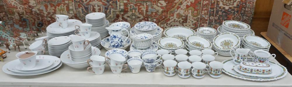 Appraisal: Three Partial Porcelain Dinner Services