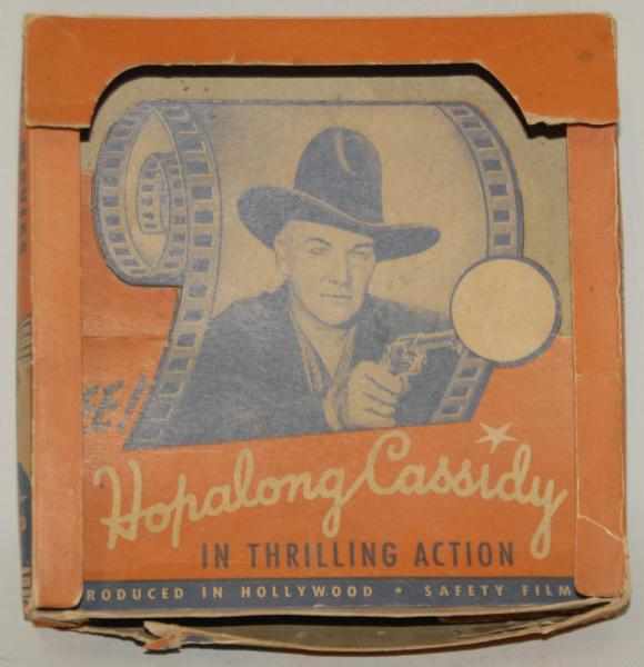 Appraisal: Vintage Hopalong Cassidy Mini-Movies Box Possibly one of a kind