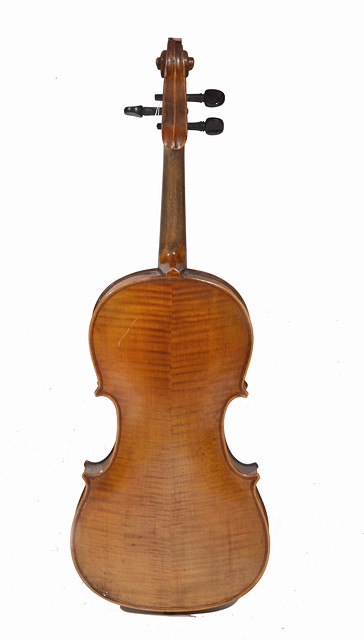 Appraisal: A NORTH GERMAN VIOLIN with a cm back