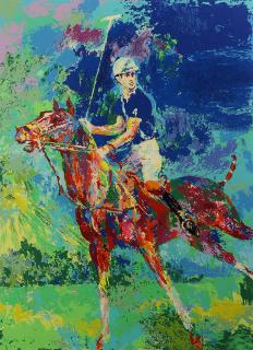 Appraisal: Serigraph LeRoy Neiman LeRoy Neiman American - Polo Player serigraph