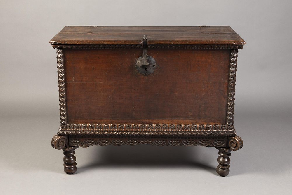 Appraisal: Spanish Colonial Upper Peru Cedar Chest on Legs th Century