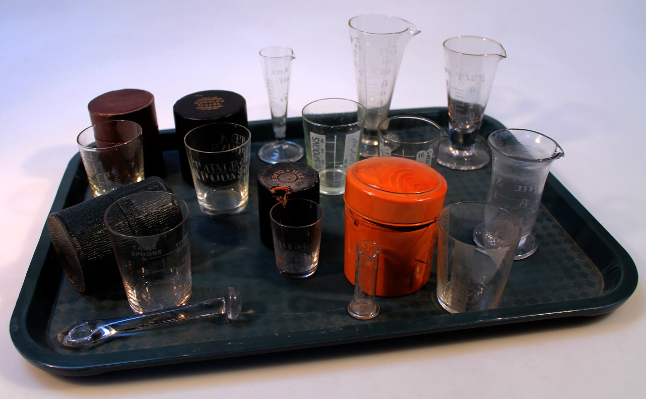 Appraisal: Various thC and later shot glasses etc to include one