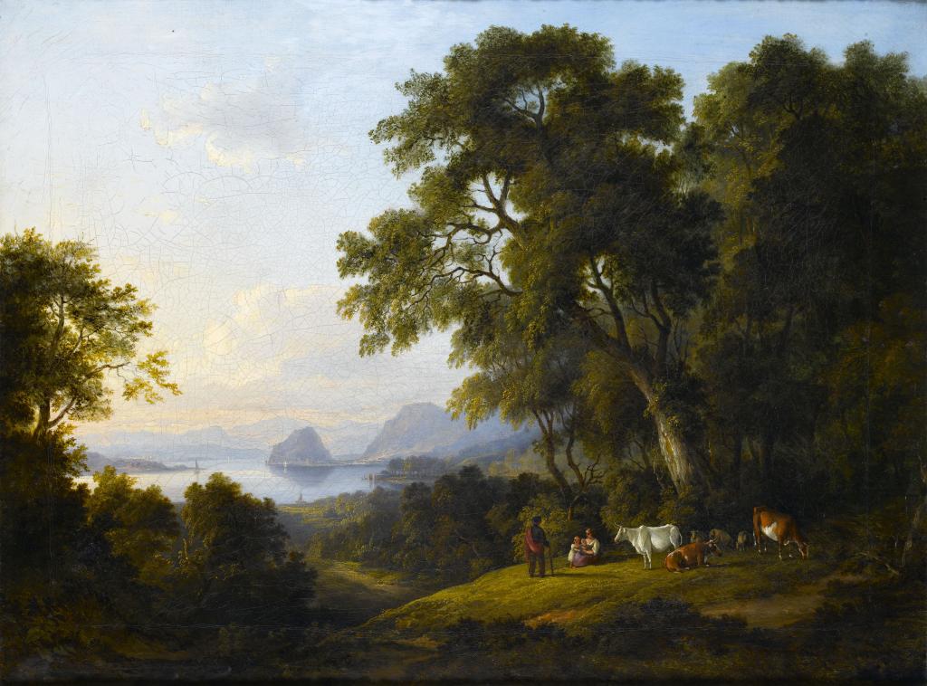 Appraisal: JANE NASMYTH - NEAR LOCH LOMOND DUMBARTON indistinctly signed AS