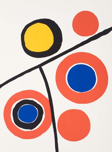 Appraisal: DERRI RE LE MIROIR-- ALEXANDER CALDER Special Number Text by