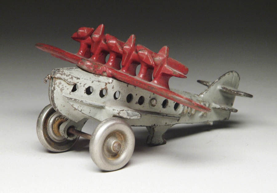 Appraisal: HUBLEY DO X AIRPLANE Plane is gray with red wings