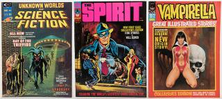 Appraisal: Lot of Vintage Horror Fantasy and Adventure Magazines Warren or