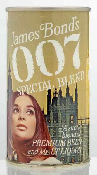 Appraisal: James Bond's Special Blend Pull Tab Beer Can - Near