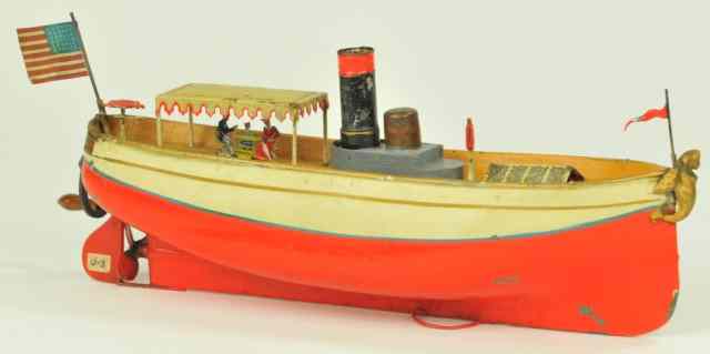 Appraisal: UEBELACKER RIVER BOAT Germany c as featured in Ullman Engelmann