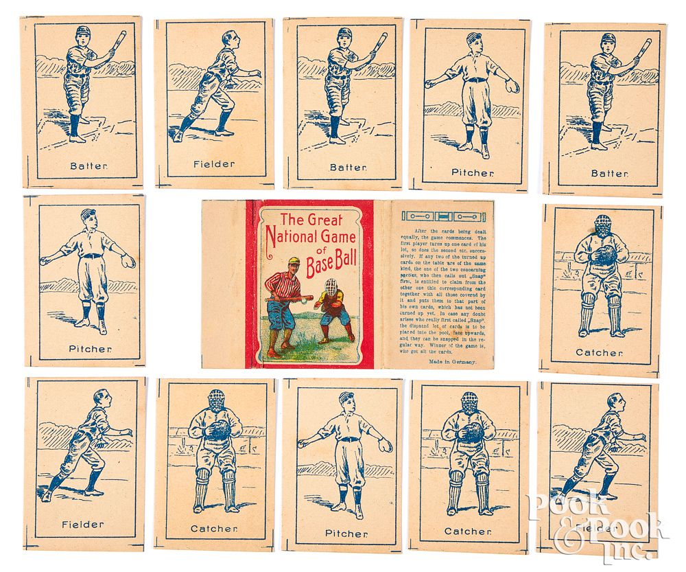 Appraisal: The Great National Game of Baseball cards The Great National