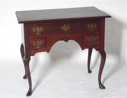 Appraisal: Queen Anne Dressing Table philadelphia circa The rectangular top above