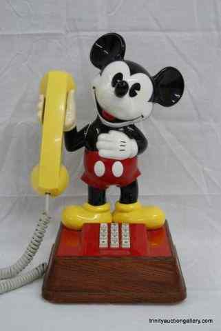 Appraisal: Mickey Mouse TelephoneModel - Serial produced by American Telecommunications Corporation