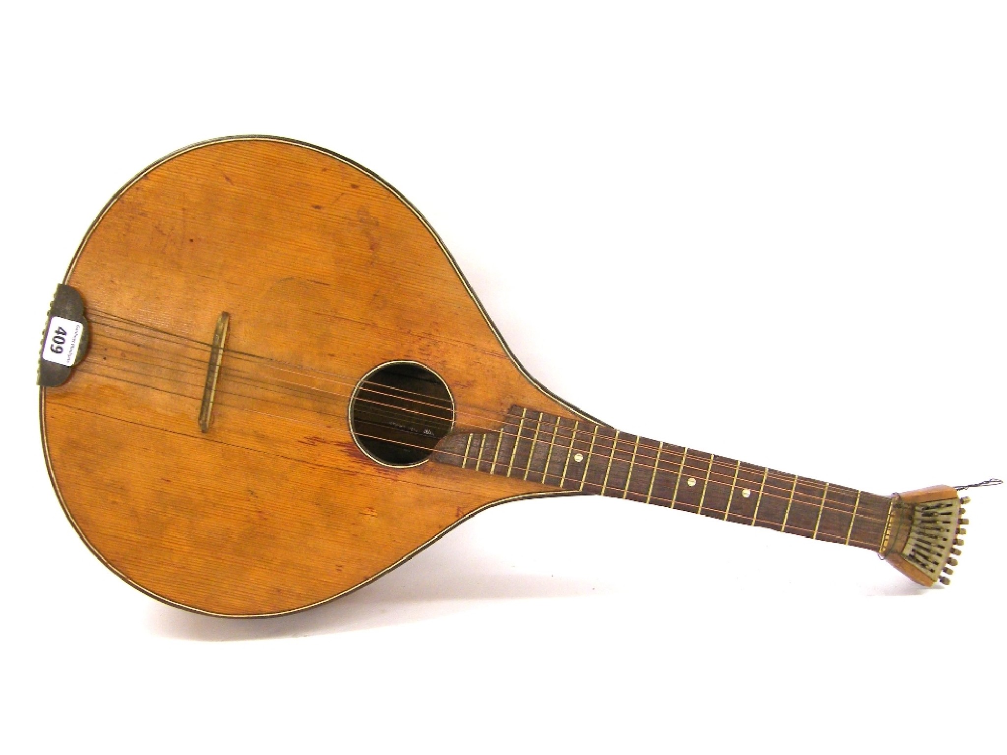 Appraisal: German Waldzither nine string cittern in need of attention