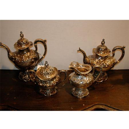 Appraisal: Reed Barton Sterling Silver Tea and Coffee Service Estimate -