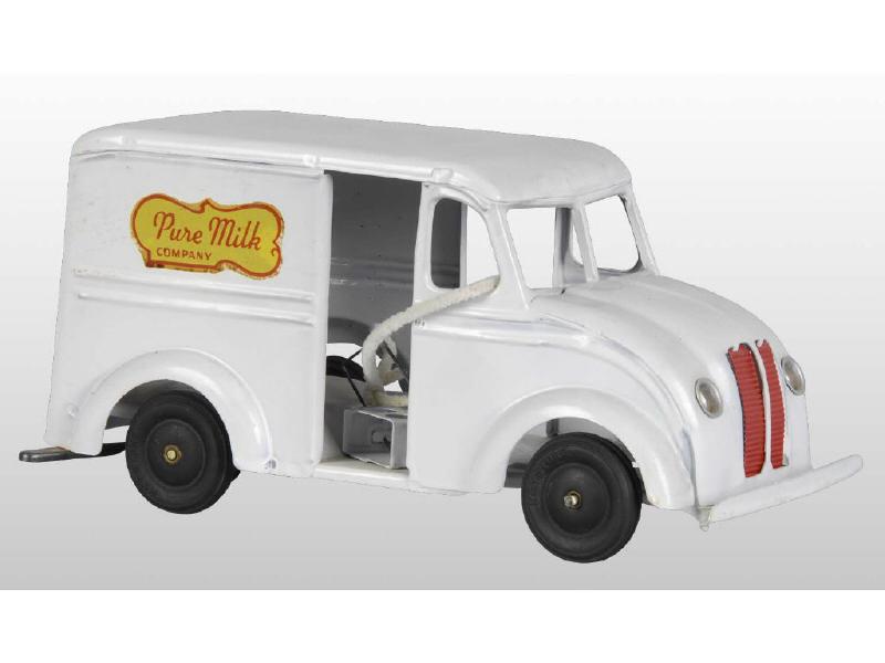 Appraisal: Pressed Steel Keystone Pure Milk Van Toy Description Motor driven