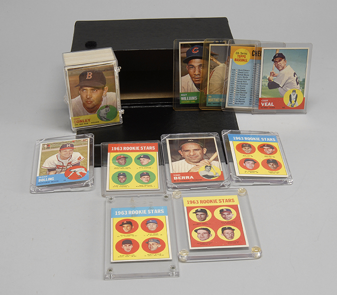 Appraisal: HIGH-GRADE BASEBALL CARDS In just-out-of-the-pack condition Highlights include Al Kaline