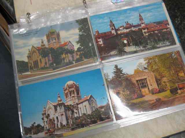 Appraisal: Album of Church Postcards