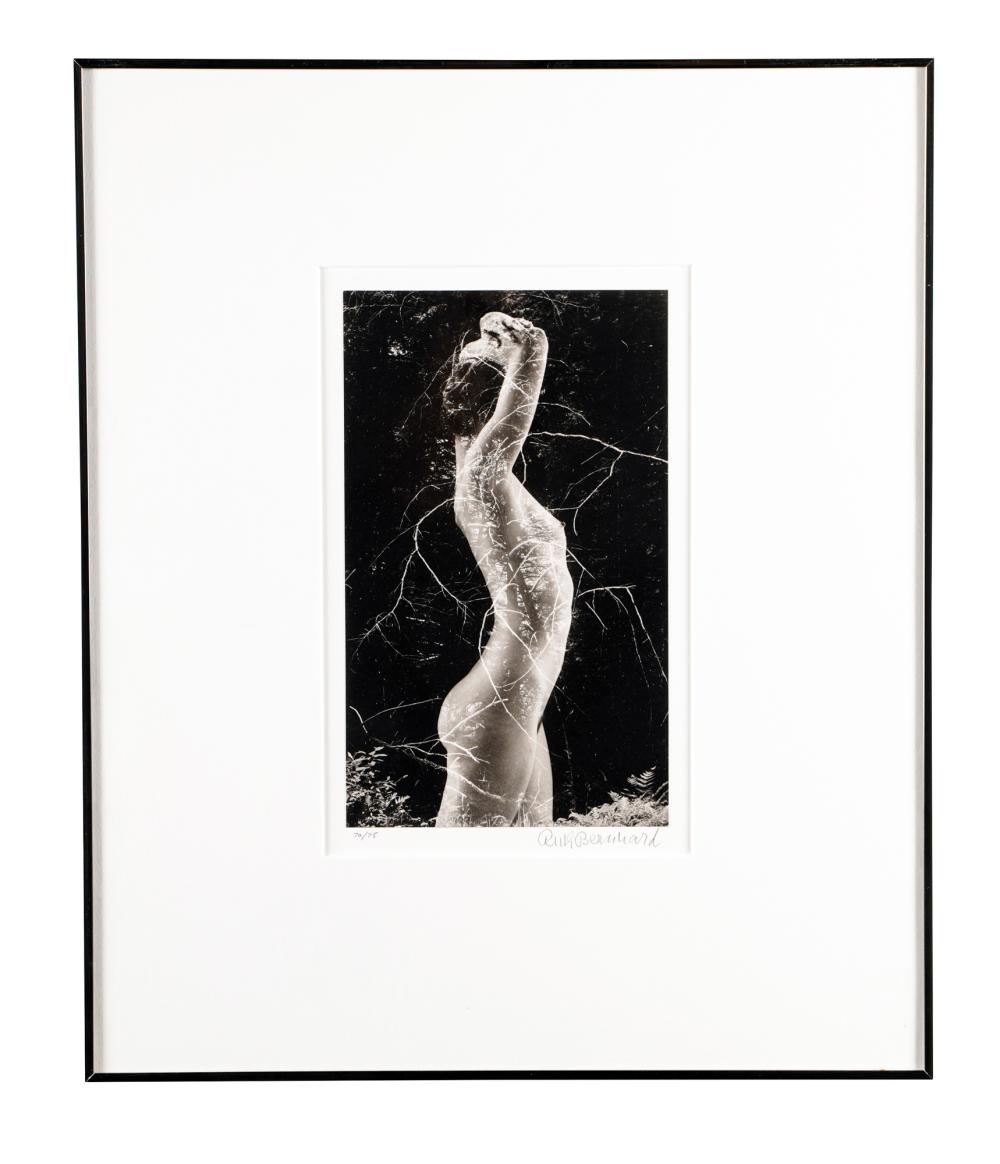 Appraisal: RUTH BERNHARD SYMBIOSIS the negative circa the print gelatin silver