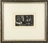 Appraisal: WOODCUT - King and Jester by Georges Rouault French -