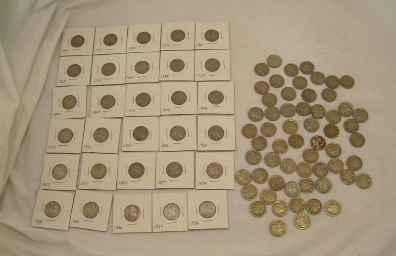 Appraisal: - Buffalo Nickels Includes and dates ranging from to