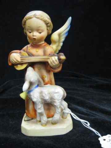 Appraisal: Hummel Figurine ''Angel Serenade with Lamb'' full bee mark ''