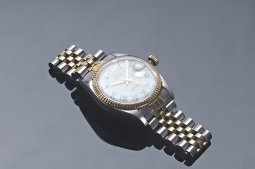 Appraisal: Rolex Oyster Perpetual Datejust gentlemens' two-tone watch with stainless steel