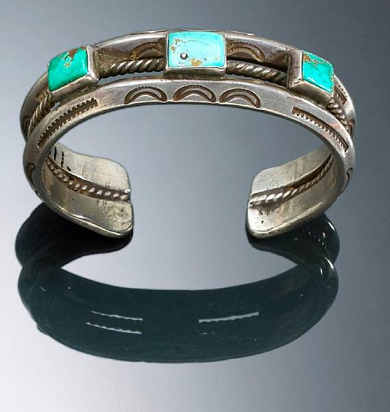 Appraisal: JewelryFine Southwest jewelry from the Sheldon and Barbara Breitbart Collection