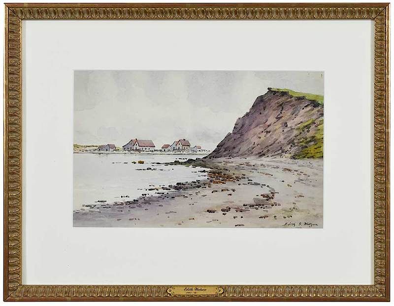 Appraisal: Edith Watson American - Qu bec Shoreline signed lower right