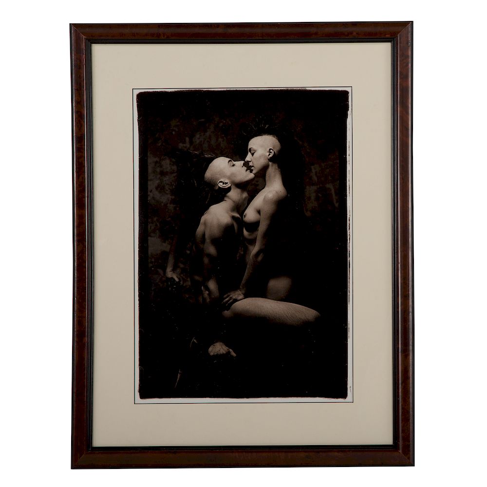 Appraisal: Stephen John Phillips The Lovers American th century toned gelatin