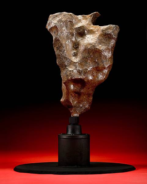 Appraisal: Iron Meteorite on stand Campo del Cielo Coarse octahedrite iron