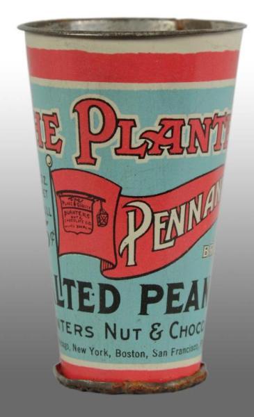 Appraisal: Tin Planters Peanut Mr Peanut Pennant Brand Scoop Description s