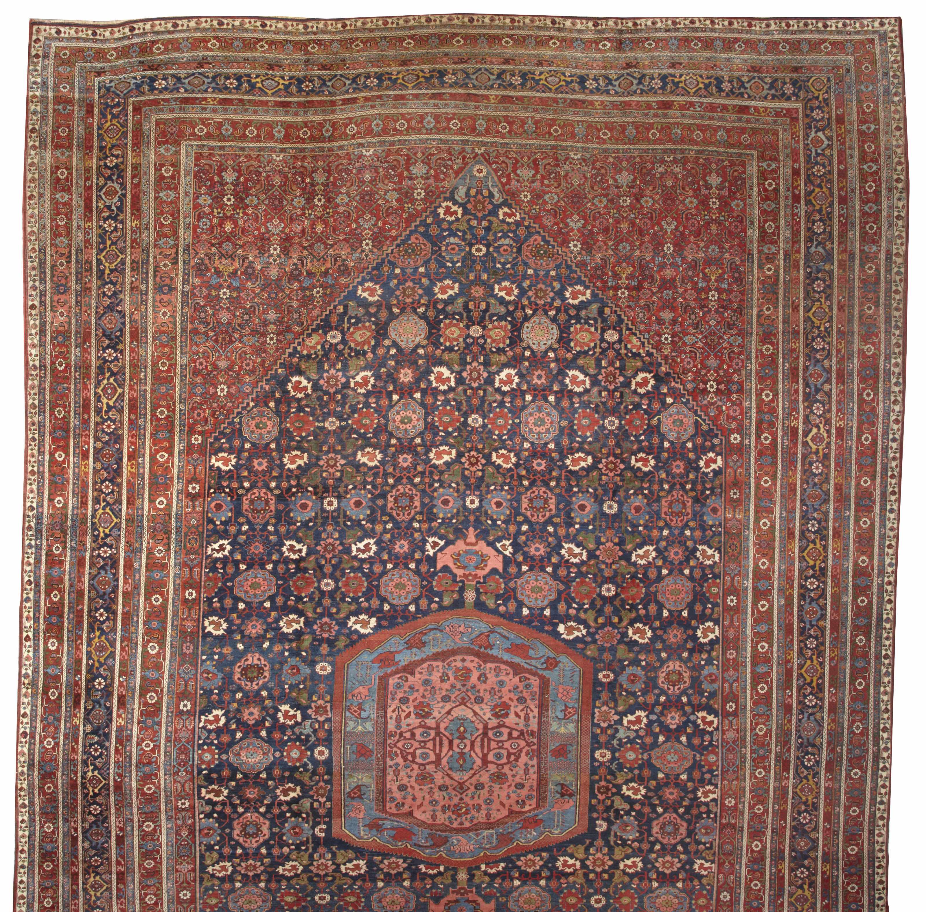 Appraisal: A Bidjar carpet Northwest Persialate th centurysize approximately ft in