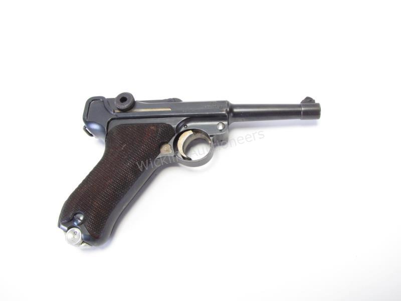 Appraisal: Mauser S K Date Luger Pistol-Round barrel Chambered in mm