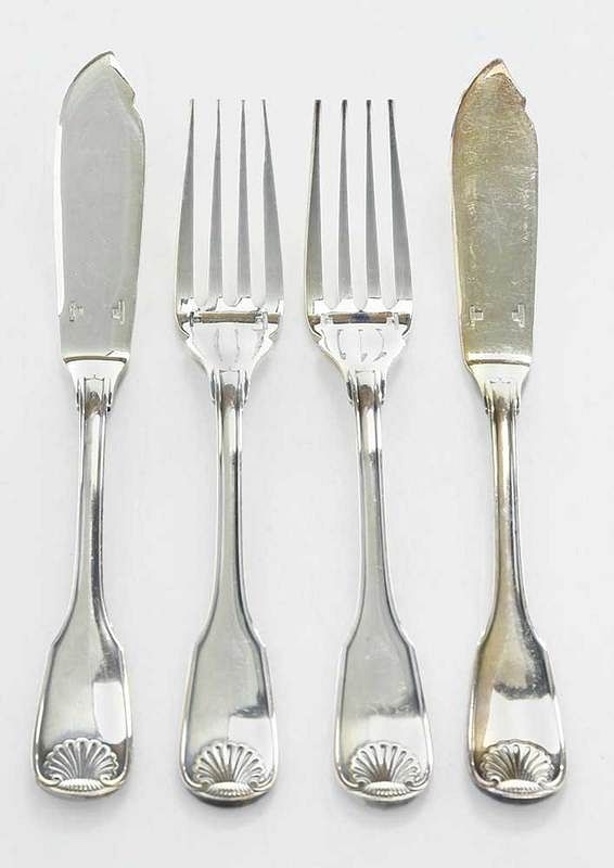 Appraisal: Christofle Vendome-Arcantia Silver Plate Flatware Pieces French th century including