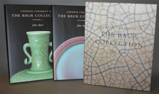 Appraisal: Chinese Ceramics John Ayers Chinese Ceramics In The Baur Collection