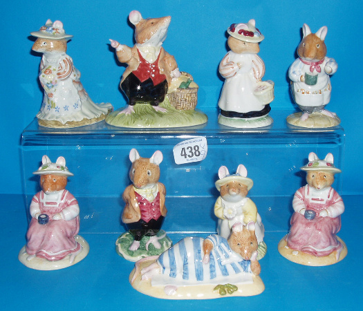 Appraisal: Collection of Figures From The Brambly Hedge Series Lady Woodmouse