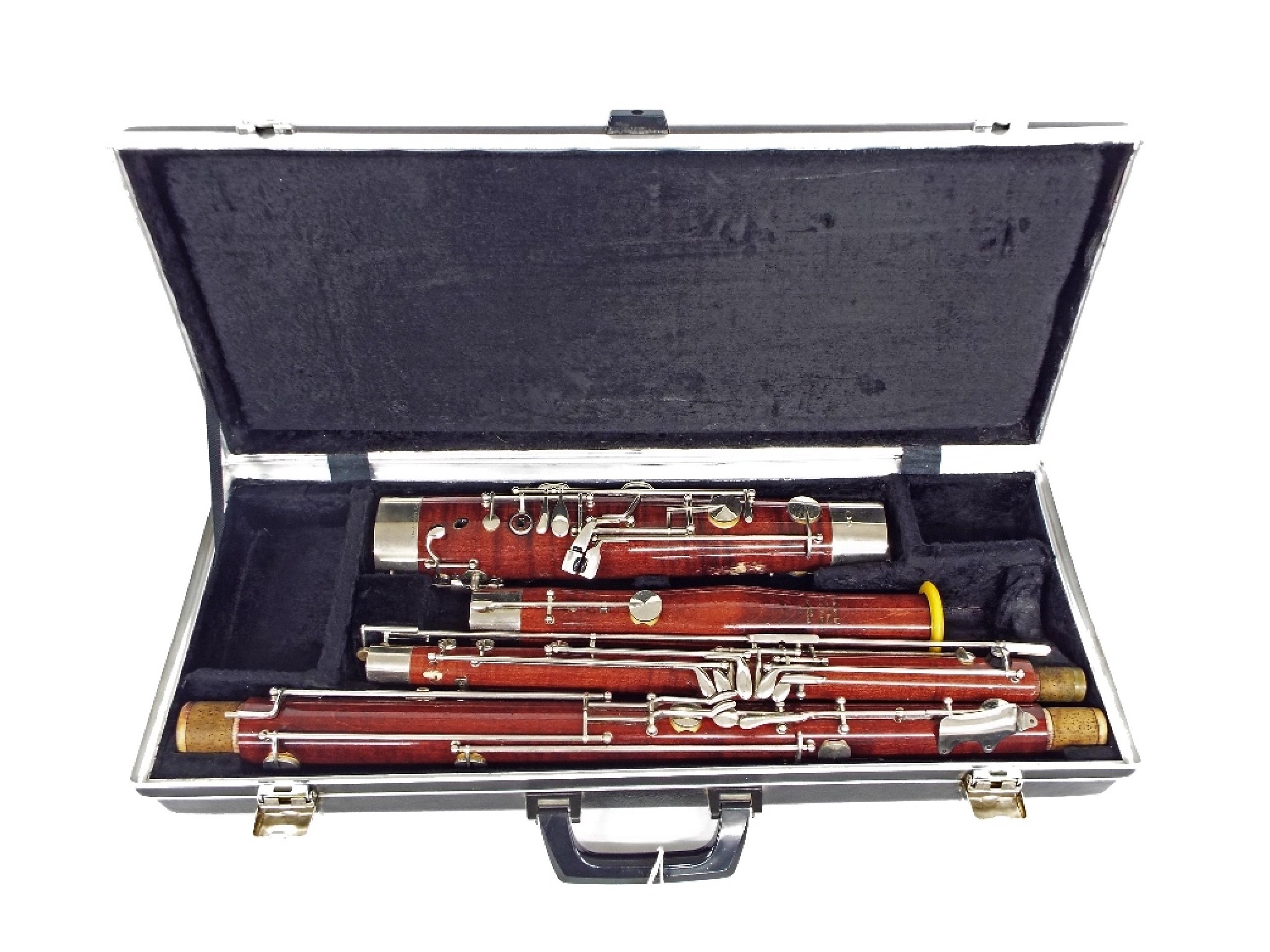 Appraisal: Contemporary bassoon stamped Louis Standard Made for Rudall Carte Co