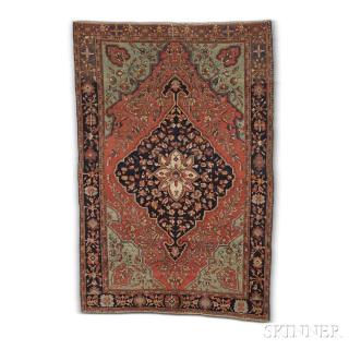 Appraisal: Antique Malayer Sarouk Rug Western Iran c ft in x