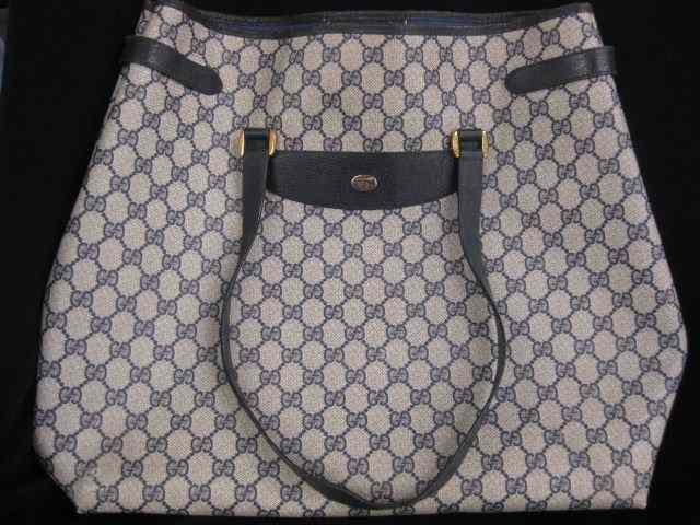 Appraisal: Gucci Italian Handmade Bag approx '' x ''