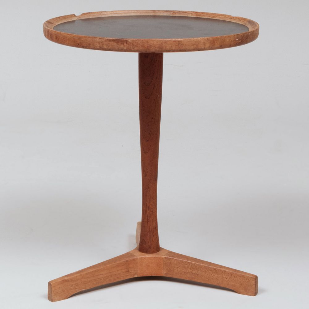 Appraisal: Atex Danish Teak and Laminate End Table Marked 'by Artex